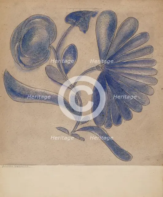 Crock, 1936. Creator: Yolande Delasser.