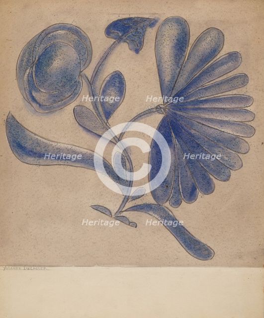 Crock, 1936. Creator: Yolande Delasser.