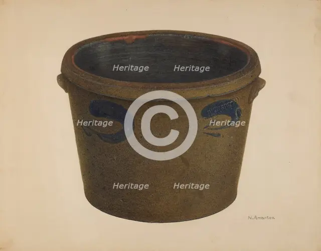 Crock, 1939. Creator: Nicholas Amantea.
