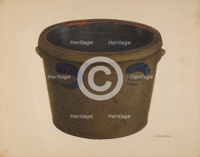 Crock, 1939. Creator: Nicholas Amantea.
