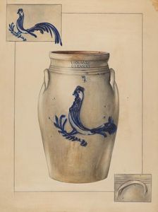 Crock, c. 1936. Creator: Anna Aloisi