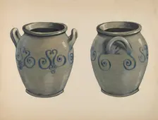 Crock, c. 1936. Creator: Fred Weiss