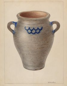 Crock, c. 1936. Creator: Nicholas Amantea