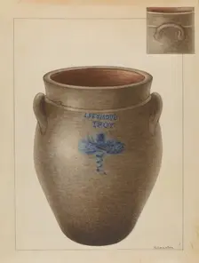 Crock, c. 1936. Creator: Nicholas Amantea