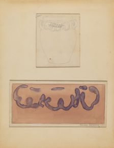 Crock, c. 1936. Creator: Yolande Delasser