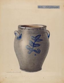 Crock, c. 1937. Creator: Charlotte Sperber