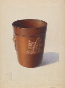 Crock, c. 1937. Creator: Edward L Loper