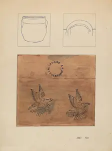 Crock, c. 1937. Creator: Janet Riza