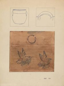 Crock, c. 1937. Creator: Janet Riza