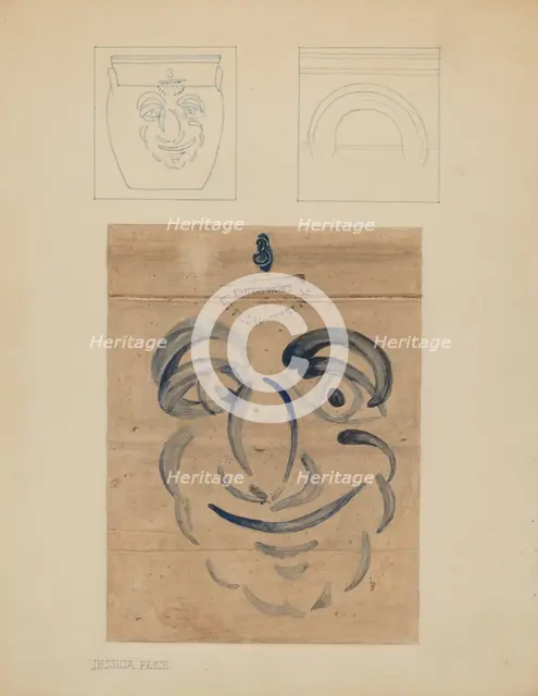 Crock, c. 1937. Creator: Jessica Price.