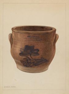 Crock, c. 1937. Creator: Jessica Price