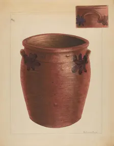 Crock, c. 1937. Creator: Nicholas Amantea
