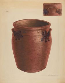 Crock, c. 1937. Creator: Nicholas Amantea