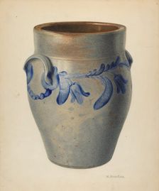 Crock, c. 1937. Creator: Nicholas Amantea