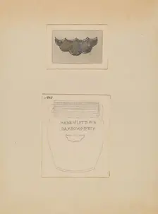 Crock, c. 1937. Creator: Yolande Delasser
