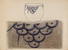 Crock, c. 1937. Creator: Yolande Delasser
