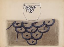 Crock, c. 1937. Creator: Yolande Delasser