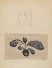 Crock, c. 1937. Creator: Yolande Delasser