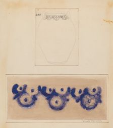 Crock, c. 1937. Creator: Yolande Delasser