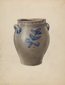 Crock, c. 1937. Creators: Charlotte Sperber, Jean Peszel