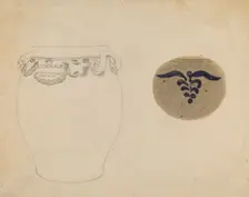 Crock, c. 1938. Creator: Charles Caseau