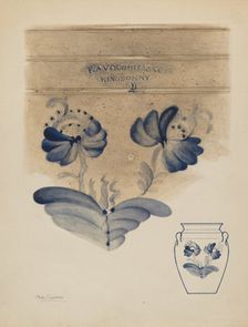 Crock, c. 1938. Creator: Charles Caseau