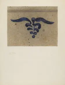 Crock, c. 1938. Creator: Charles Caseau
