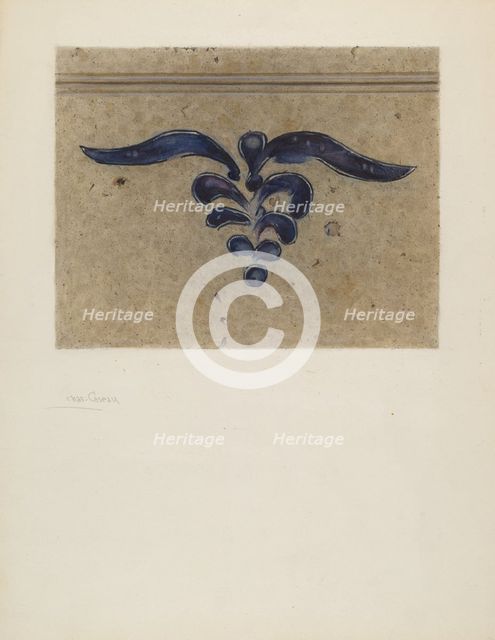 Crock, c. 1938. Creator: Charles Caseau.