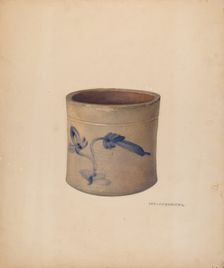 Crock, c. 1938. Creator: George Loughridge