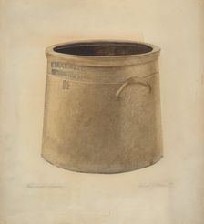 Crock, c. 1938. Creator: Daniel Fletcher