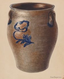 Crock, c. 1938. Creator: John Tarantino