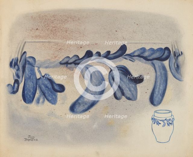 Crock, c. 1938. Creator: John Tarantino.