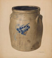 Crock, c. 1938. Creator: John Tarantino
