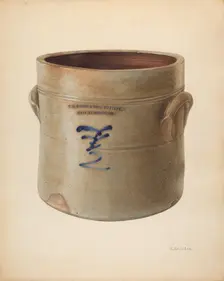 Crock, c. 1938. Creator: Nicholas Amantea