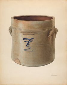 Crock, c. 1938. Creator: Nicholas Amantea