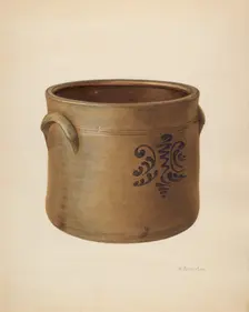 Crock, c. 1938. Creator: Nicholas Amantea