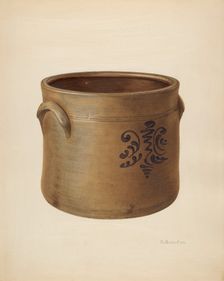 Crock, c. 1938. Creator: Nicholas Amantea
