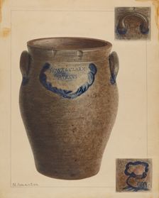 Crock, c. 1938. Creator: Nicholas Amantea