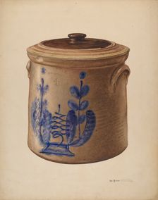Crock, c. 1938. Creator: Paul Ward