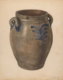 Crock, c. 1939. Creator: Anne Nemtzoff