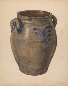 Crock, c. 1939. Creator: Anne Nemtzoff