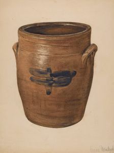 Crock, c. 1939. Creator: Anne Nemtzoff