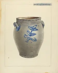 Crock, c. 1940. Creator: Charlotte Sperber