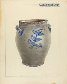 Crock, c. 1940. Creator: Charlotte Sperber
