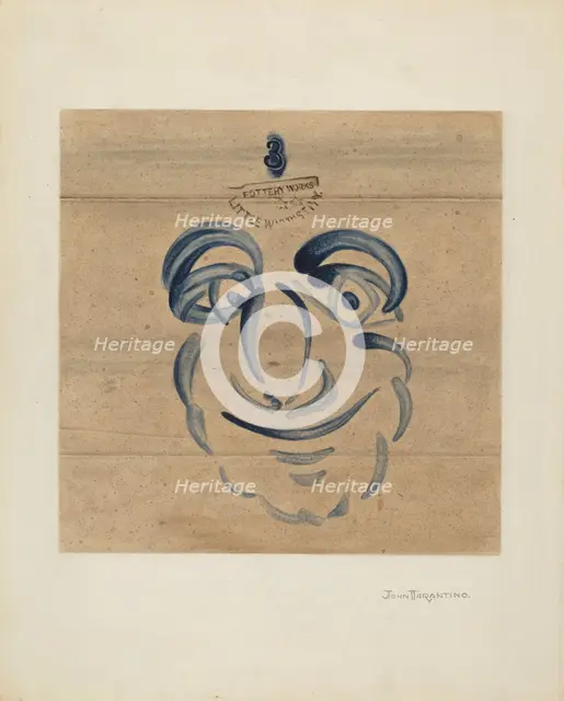 Crock, c. 1940. Creator: John Tarantino.