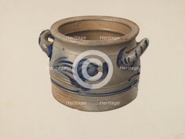Crock, c. 1940. Creator: John Tarantino.