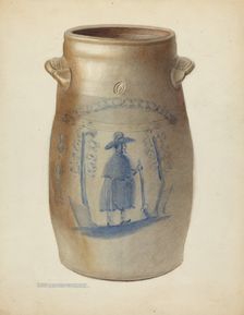 Crock, c. 1953. Creator: John Tarantino
