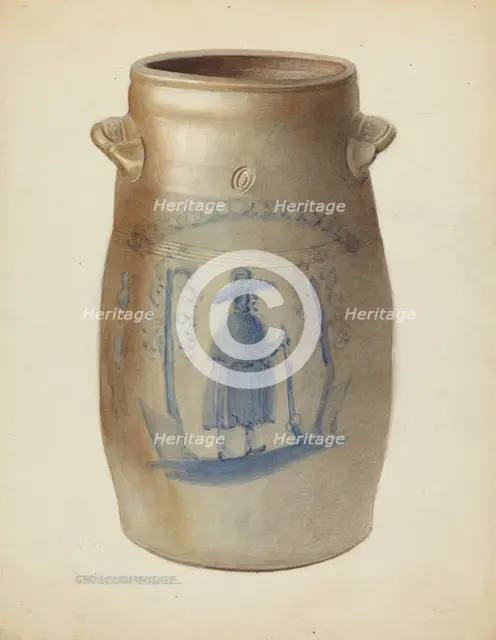 Crock, c. 1953. Creator: John Tarantino.