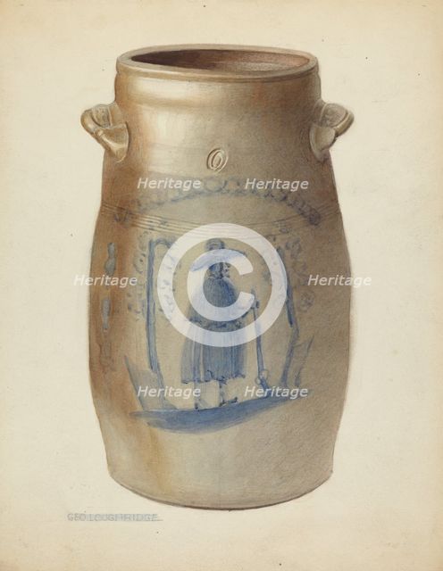Crock, c. 1953. Creator: John Tarantino.