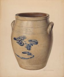 Crock, probably 1937/1938. Creator: George Loughridge